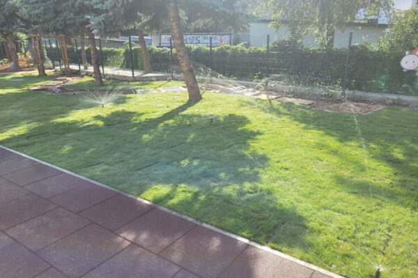 System Nawadniania ogrodu w przedszkolu w Tarnowie