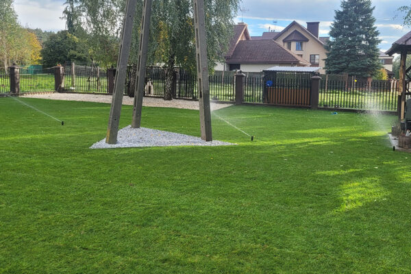 Realizacja trawnika z rolki w Tarnowie